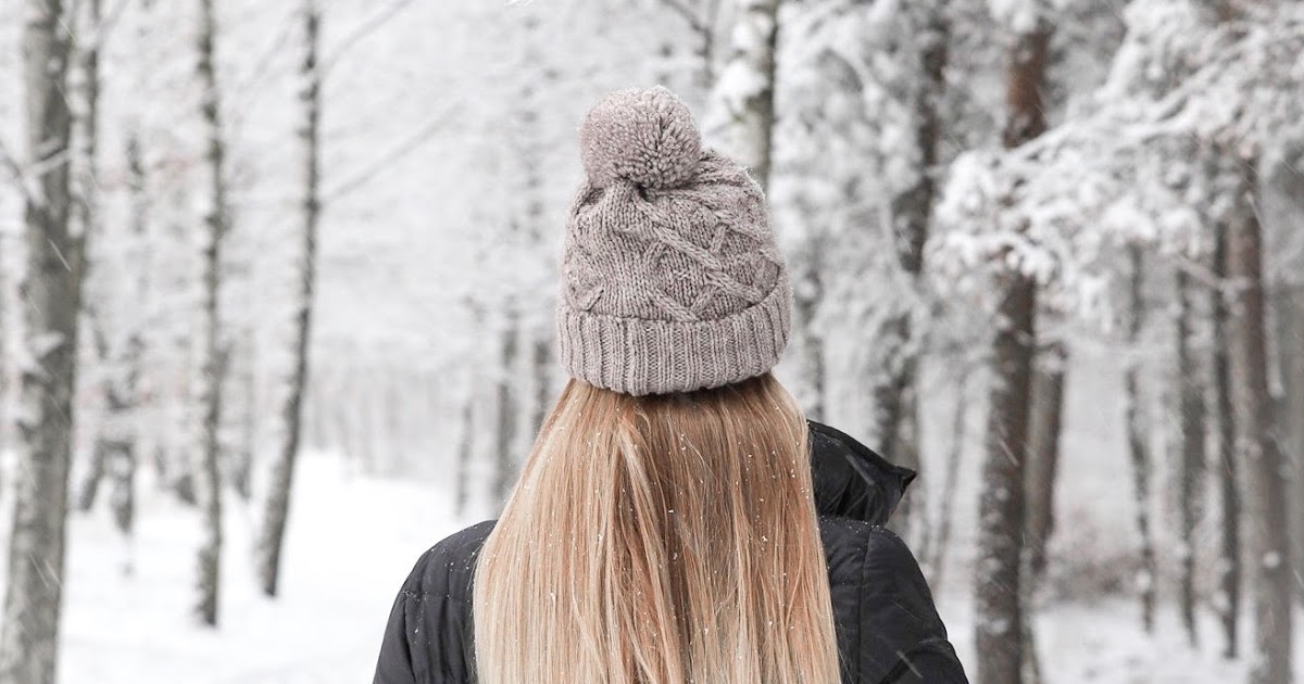 włosy zimą